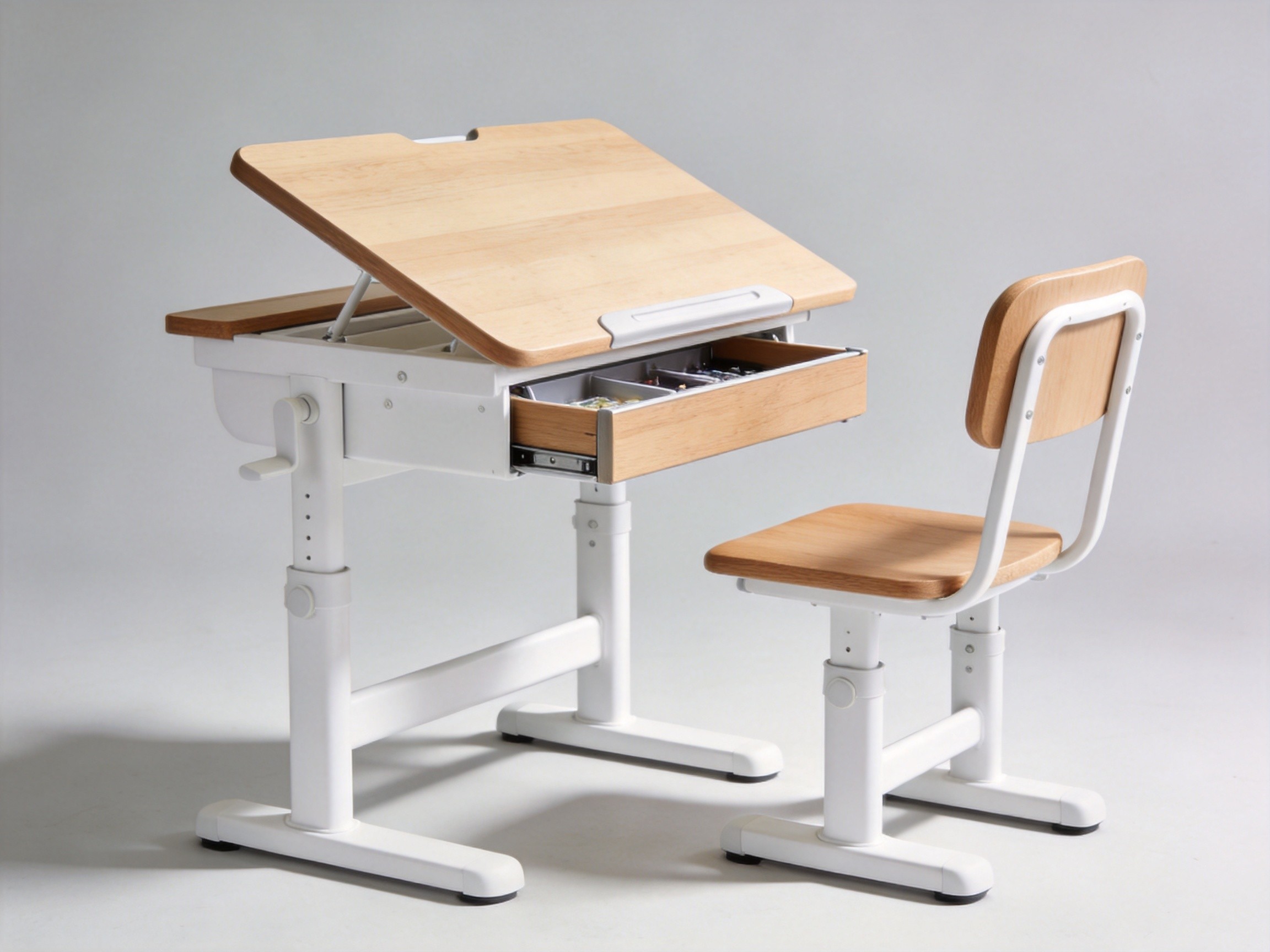 Height Adjustable Kids Learning Desk